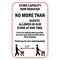 Signmission 12 in Height, Aluminum, 12" x 18", A-1218-25437 A-1218-25437 - alternate 1